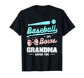 Baseball Or Bows Grandma Loves T-Shirt - Casual Everyday Wear Men Women - T-Shirt, Sweatshirt, Hoodie