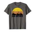 San Antonio Texas Sunset City Skyline T-Shirt - Trendy Graphic for Adults - T-Shirt, Sweatshirt, Hoodie