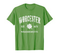 Worcester Massachusetts Varsity T-Shirt - Novelty Apparel Men Women - T-Shirt, Sweatshirt, Hoodie