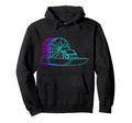 Air Boat Airboat Airboating Vaporwave Hoodie - Custom Art Print for Adults - T-Shirt, Sweatshirt, Hoodie