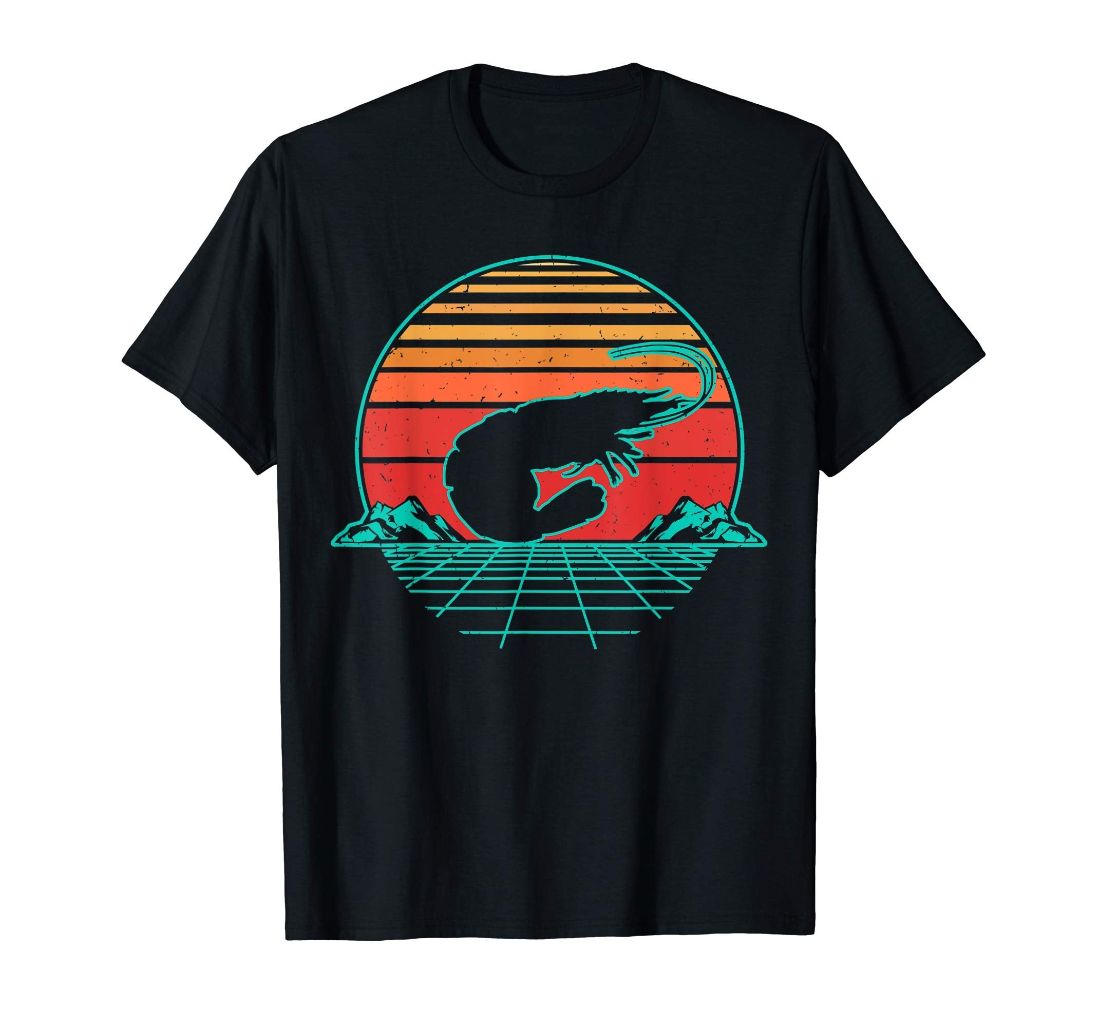 Prawn Shrimp Scampi Seafood Fish T-Shirt - Trendy Graphic for Adults - T-Shirt, Sweatshirt, Hoodie