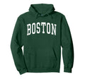 Boston Distressed Text Boston Hoodie - Novelty Apparel Men Women - T-Shirt, Sweatshirt, Hoodie