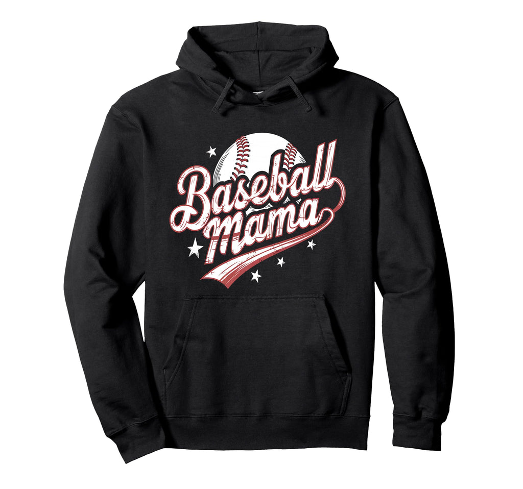 Baseball Mom Game Day Family Mothers Day Hoodie - Trendy Graphic Unisex - T-Shirt, Sweatshirt, Hoodie