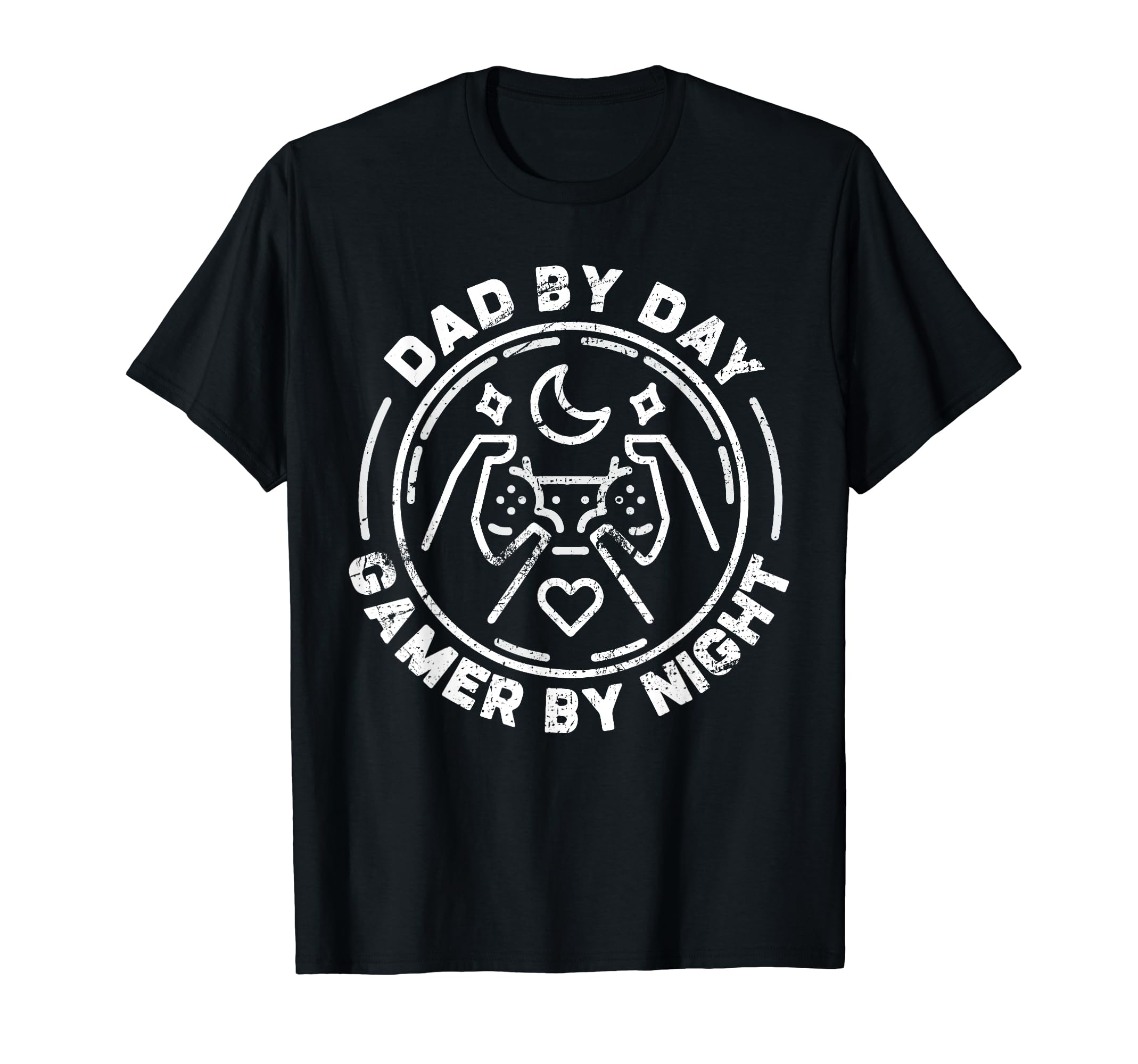Funny Fathers Day Dad Day Gamer Night T-Shirt - Unique Graphic for Adults - T-Shirt, Sweatshirt, Hoodie