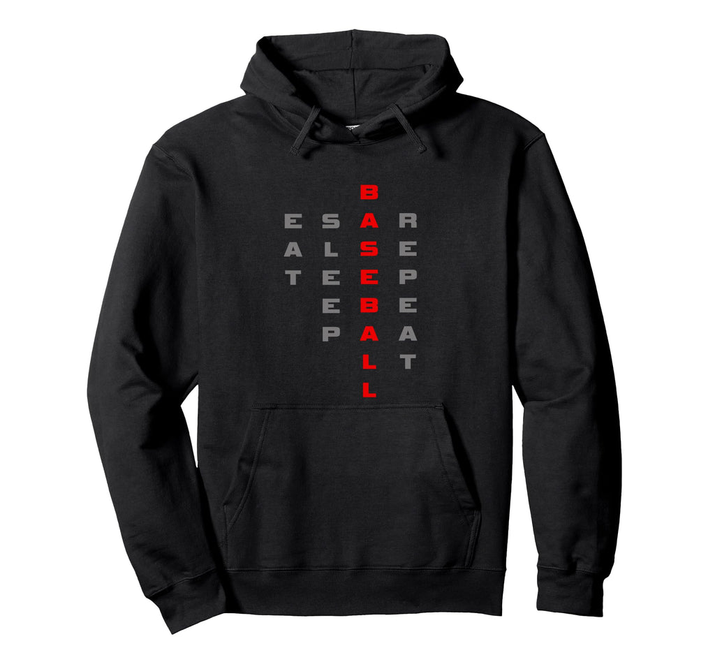 Baseball Baseball Players Or Fans Hoodie - Unique Graphic Unisex - T-Shirt, Sweatshirt, Hoodie