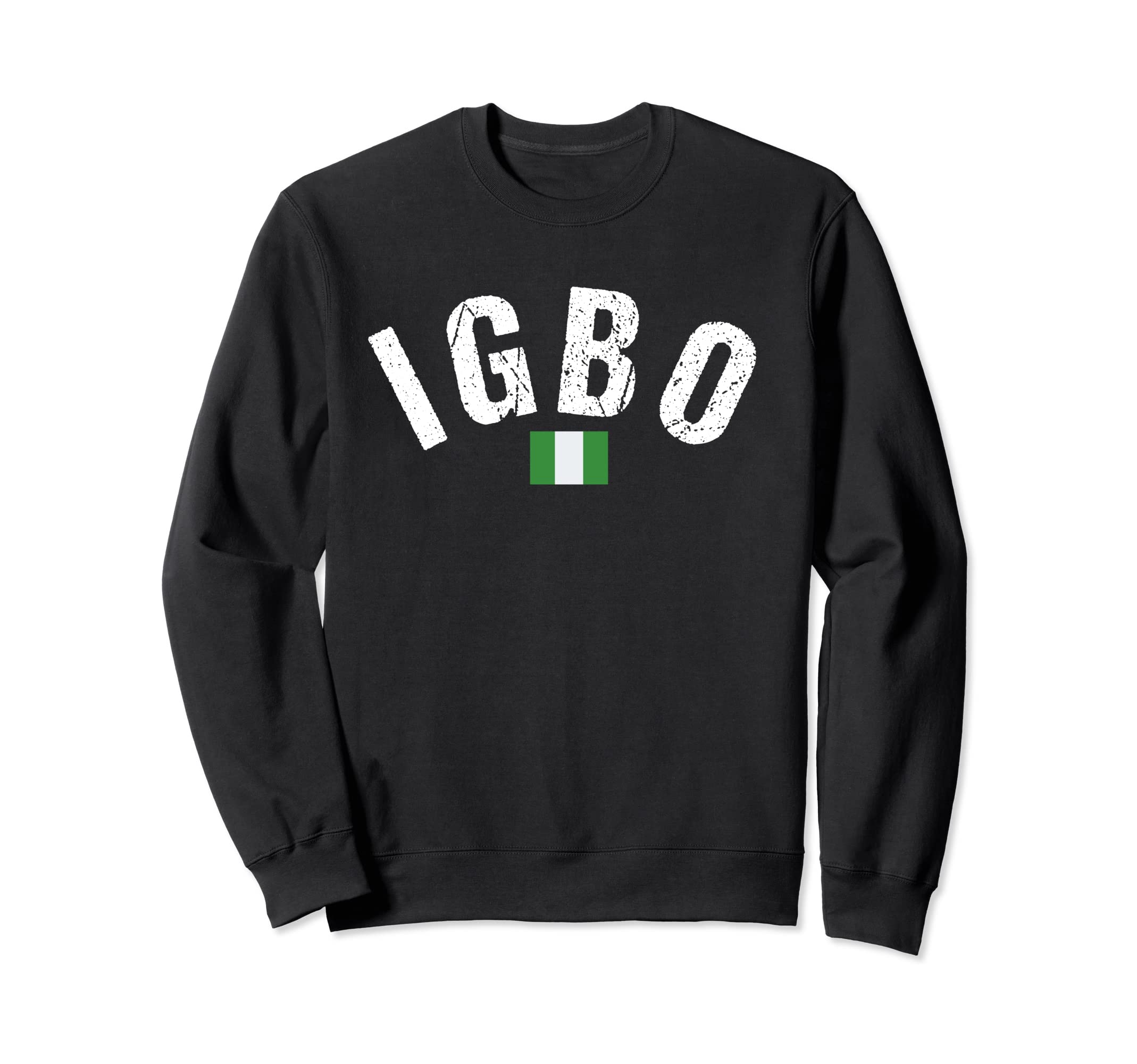 Igbo Nigerian Culture Large Sweatshirt - Minimalist Print Men Women - T-Shirt, Sweatshirt, Hoodie