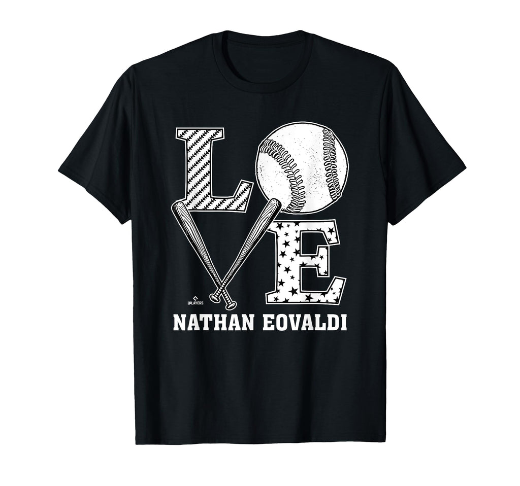 Distressed Baseball Love Nathan T-Shirt - Streetwear Style Men Women - T-Shirt, Sweatshirt, Hoodie