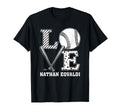 Distressed Baseball Love Nathan T-Shirt - Streetwear Style Men Women - T-Shirt, Sweatshirt, Hoodie