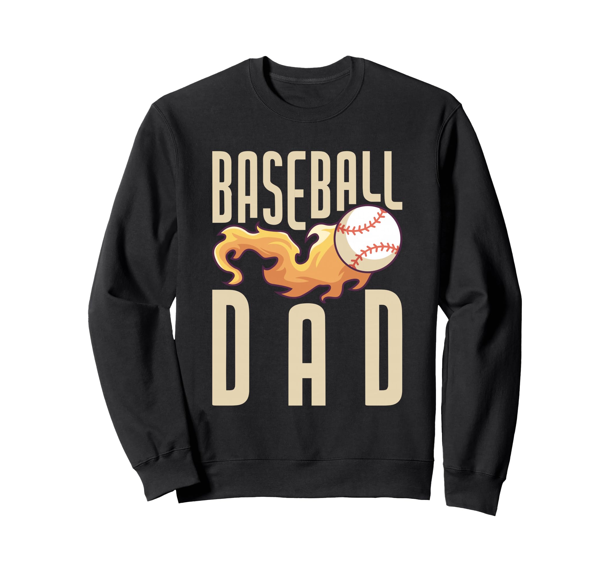 Baseball Dad Sweatshirt - Novelty Apparel Men Women - T-Shirt, Sweatshirt, Hoodie