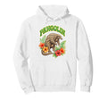 Pangolin Groovy Floral Pangolin Hoodie - Fun Novelty Design Unisex - T-Shirt, Sweatshirt, Hoodie