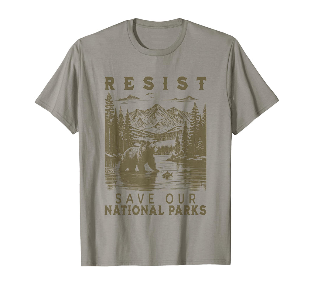 Protect Our National Parks Resist T-Shirt - Graphic Print for Adults - T-Shirt, Sweatshirt, Hoodie