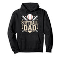 Softball Baseball Sports Hoodie - Trendy Graphic Men Women - T-Shirt, Sweatshirt, Hoodie