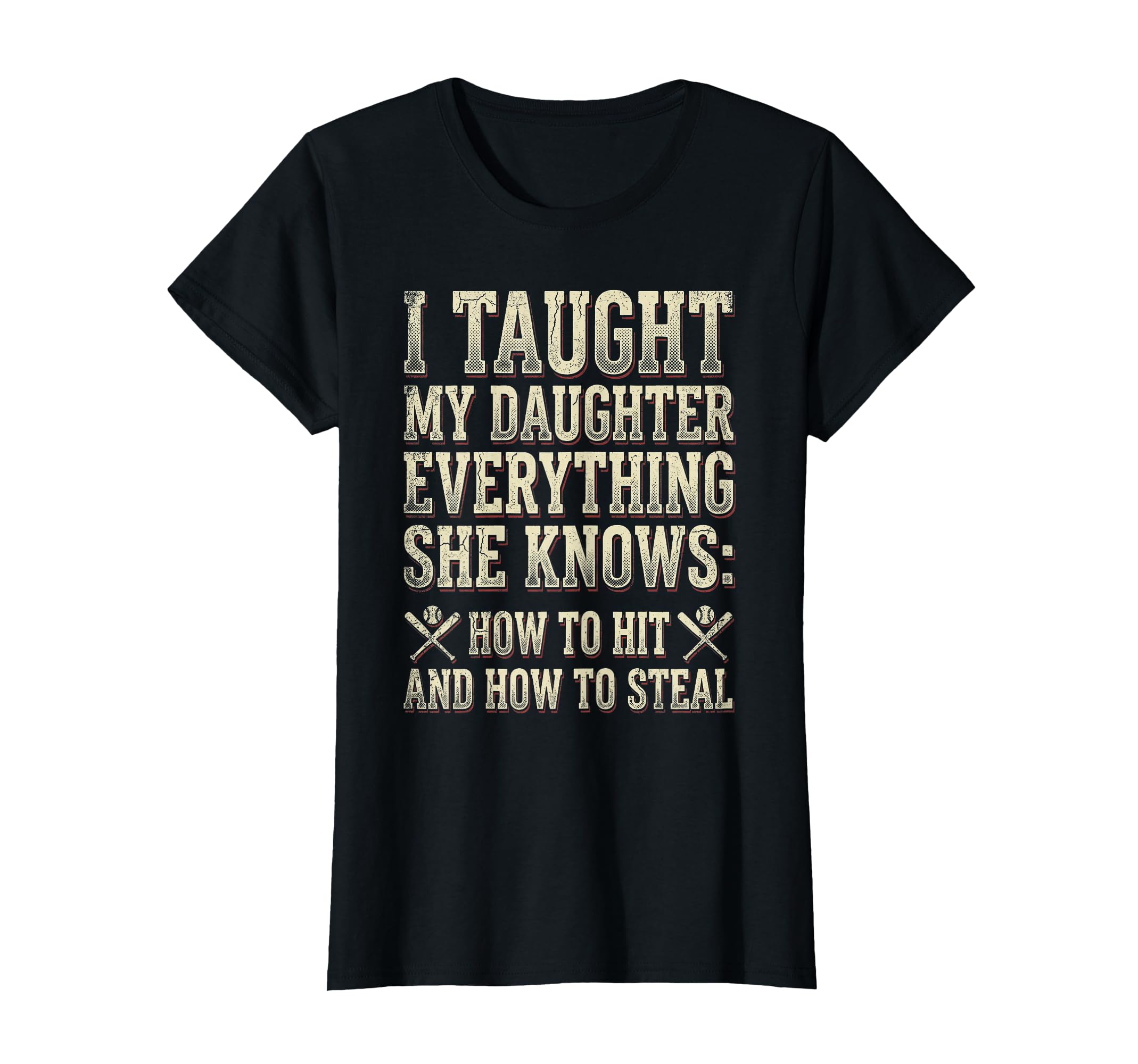 I Taught My Daughter Baseball Mom T-Shirt - Aesthetic Graphic Unisex - T-Shirt, Sweatshirt, Hoodie