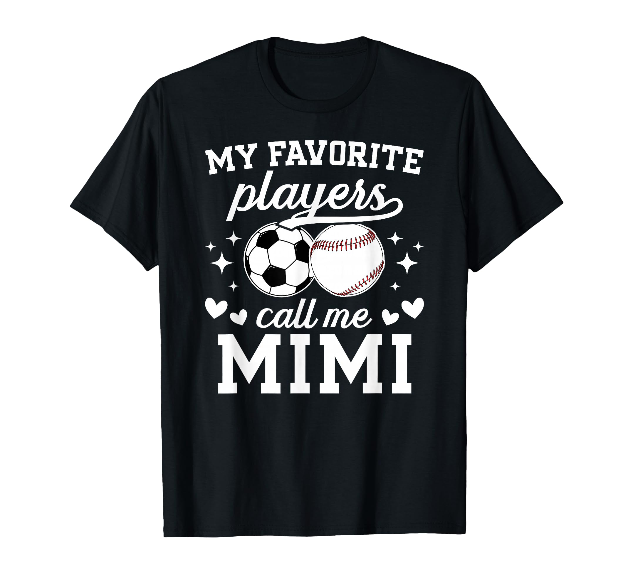 My Favorite Players Call Me Mimi T-Shirt - Custom Art Print Unisex - T-Shirt, Sweatshirt, Hoodie