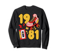 Old School 80S Vibes 1980 Hip Hop Sweatshirt - Unique Graphic Men Women - T-Shirt, Sweatshirt, Hoodie