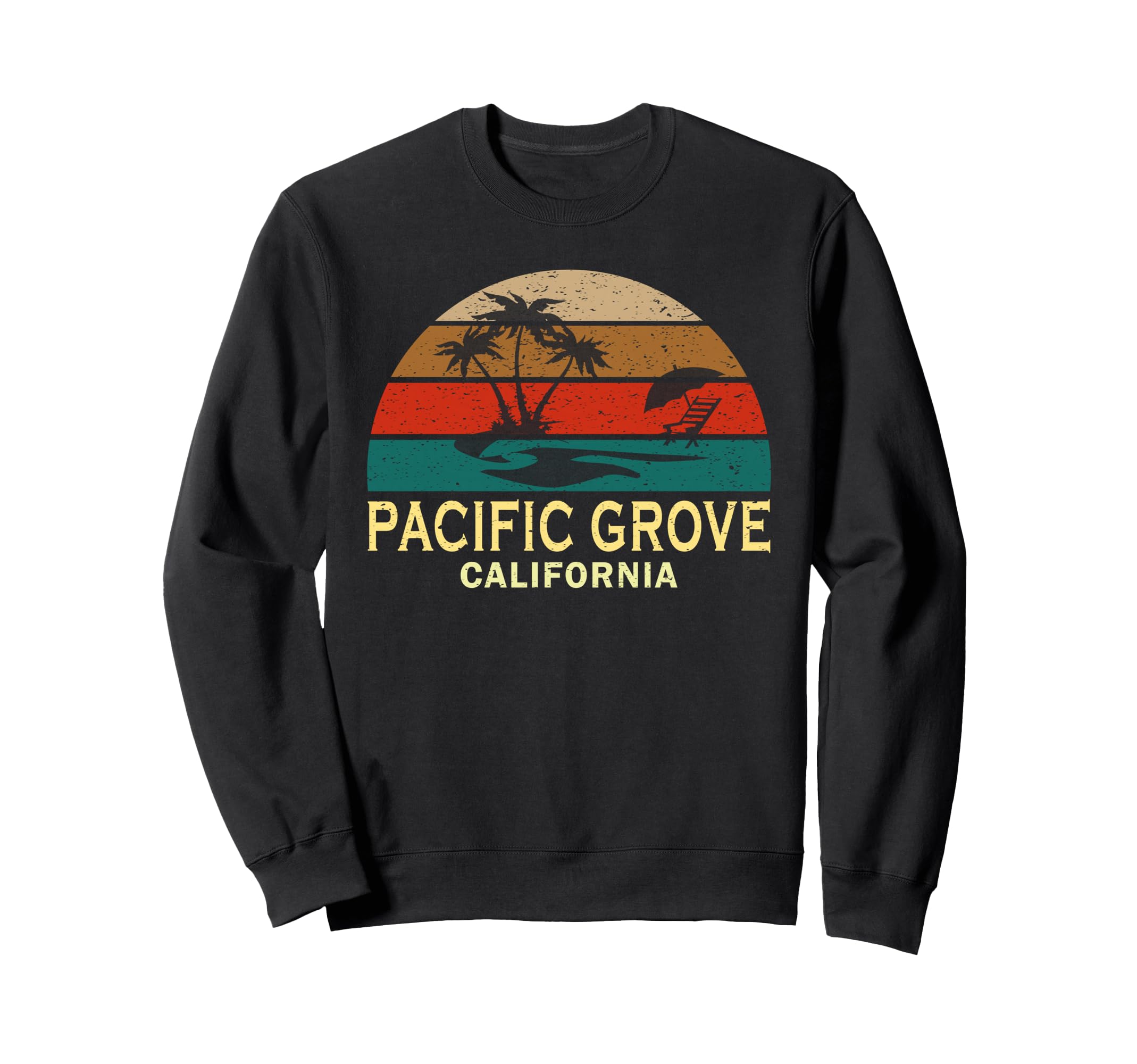 Sunset Pacific Grove California Ca Sweatshirt - Trendy Graphic Unisex - T-Shirt, Sweatshirt, Hoodie