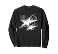 Y2K 90S Tattoo Styl Double Star Dreaming Sweatshirt - Graphic Print Unisex - T-Shirt, Sweatshirt, Hoodie