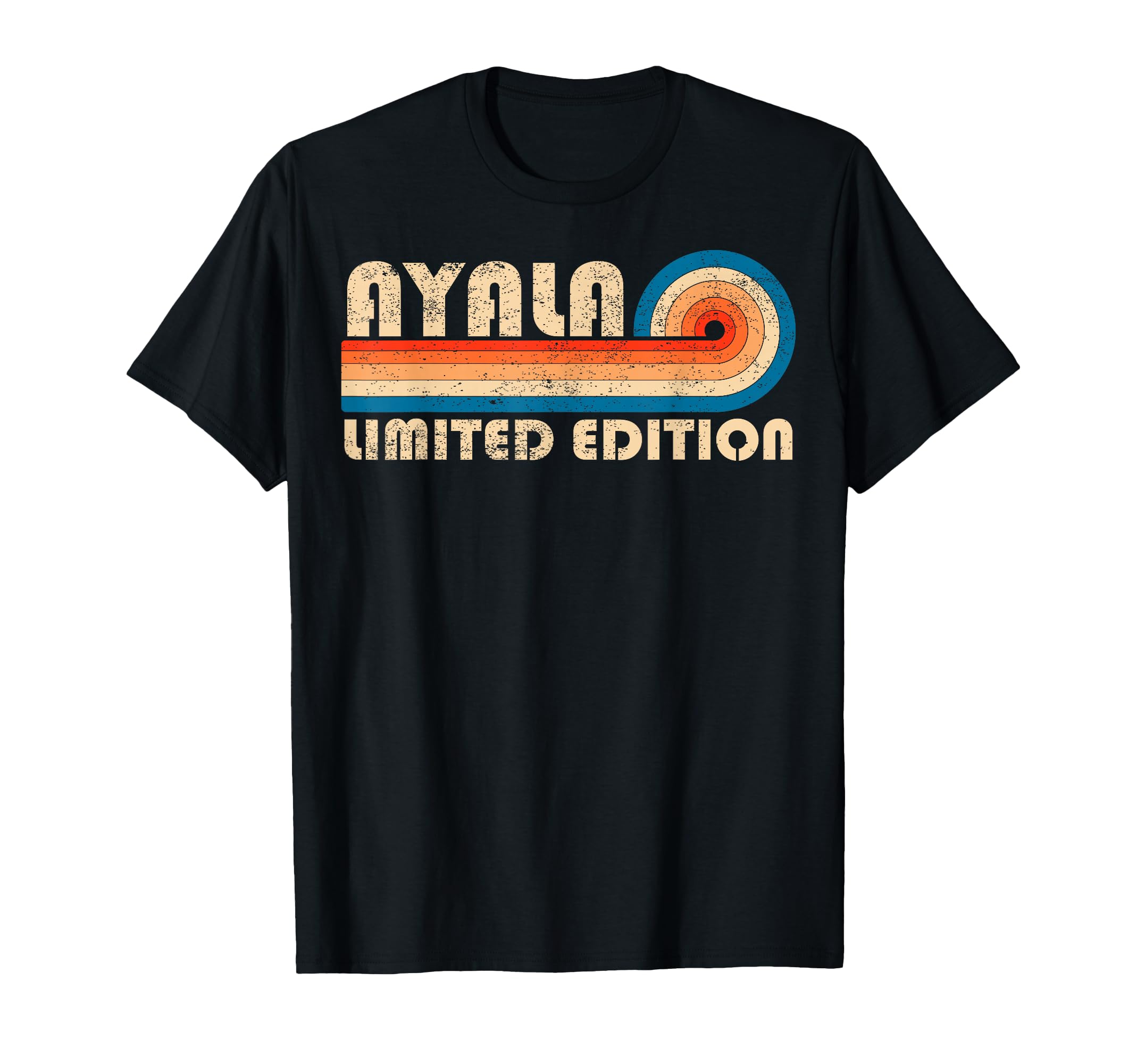 Ayala 70S 80S Sunset Stripe T-Shirt - Casual Everyday Wear Unisex - T-Shirt, Sweatshirt, Hoodie