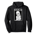Glitch Waifu Aesthetic Anime Otaku Hoodie - Minimalist Print for Adults - T-Shirt, Sweatshirt, Hoodie