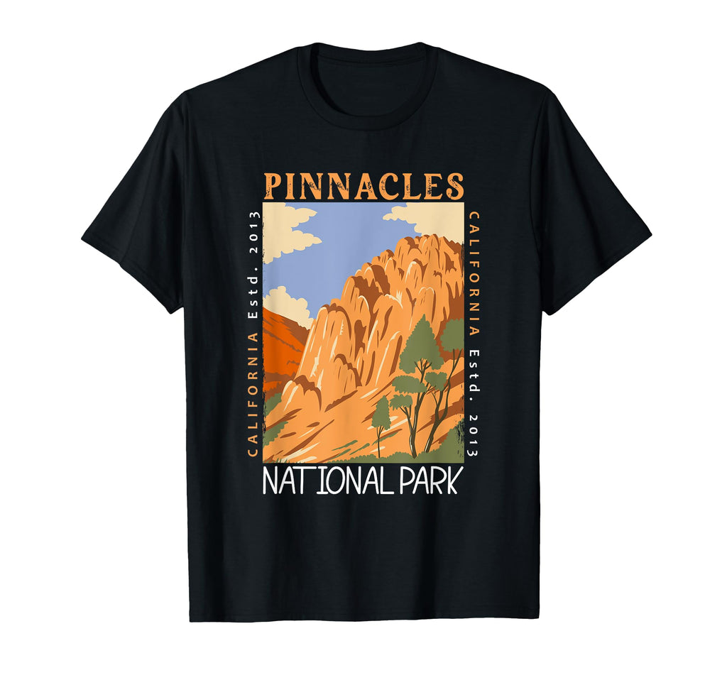 Pinnacles National Park California T-Shirt - Trendy Graphic Unisex - T-Shirt, Sweatshirt, Hoodie
