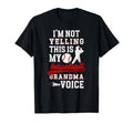 Baseball Grandma Voice Grandma T-Shirt - Fun Novelty Design Men Women - T-Shirt, Sweatshirt, Hoodie