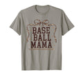 Baseball Mama Coquette Leopard Bow T-Shirt - Fun Novelty Design Unisex - T-Shirt, Sweatshirt, Hoodie