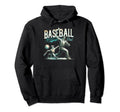 Baseball Dad Fathers Day Hoodie - Custom Art Print Men Women - T-Shirt, Sweatshirt, Hoodie