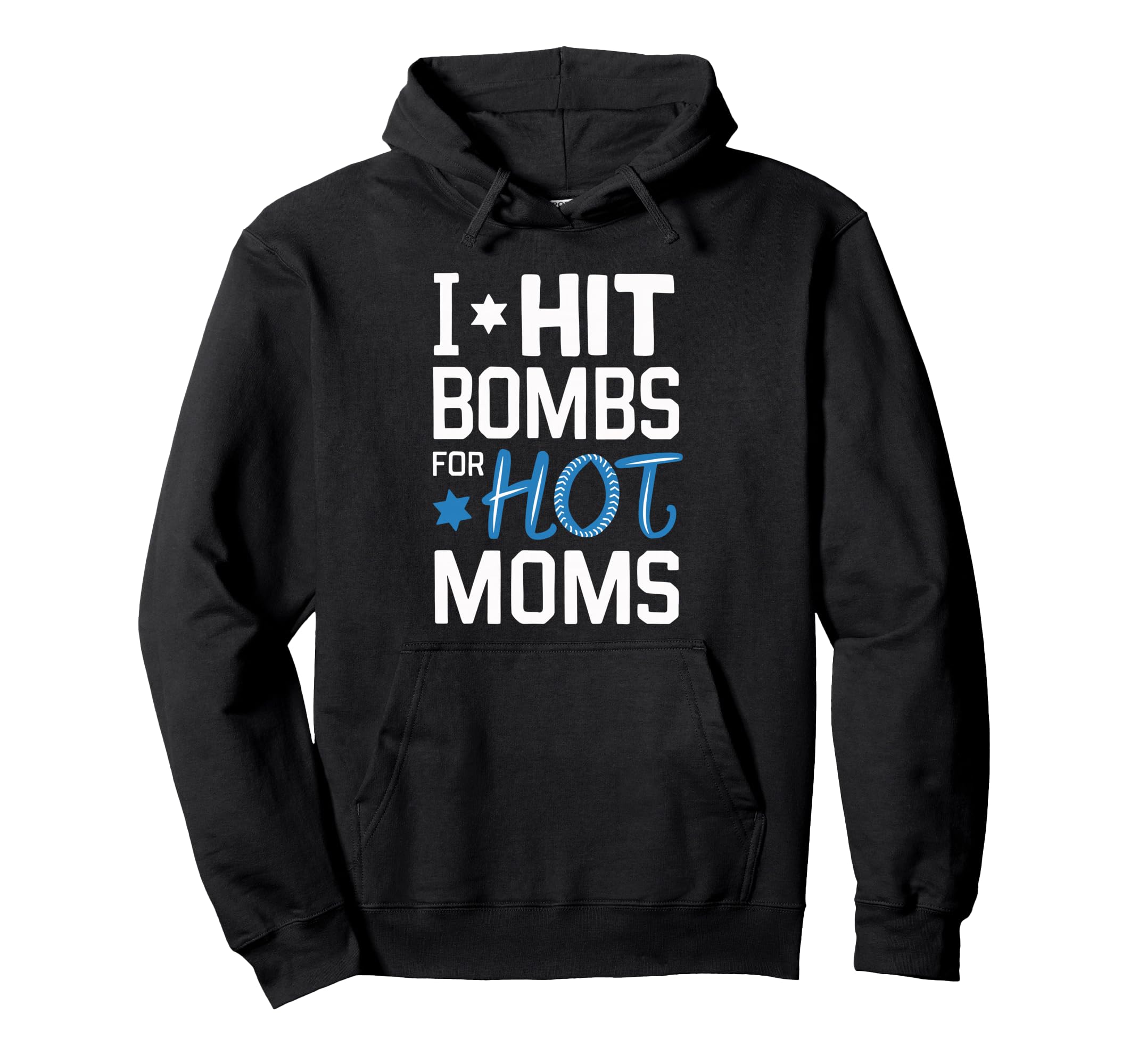 I Hit Bombs Hot Moms Baseball Hoodie - Streetwear Style Men Women - T-Shirt, Sweatshirt, Hoodie