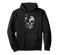 Trendy Y2K Gothic Skull Grunge Hoodie - Minimalist Print for Adults - T-Shirt, Sweatshirt, Hoodie