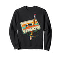 Pencil Rewind Cassette Tape Sweatshirt - Minimalist Print Men Women - T-Shirt, Sweatshirt, Hoodie