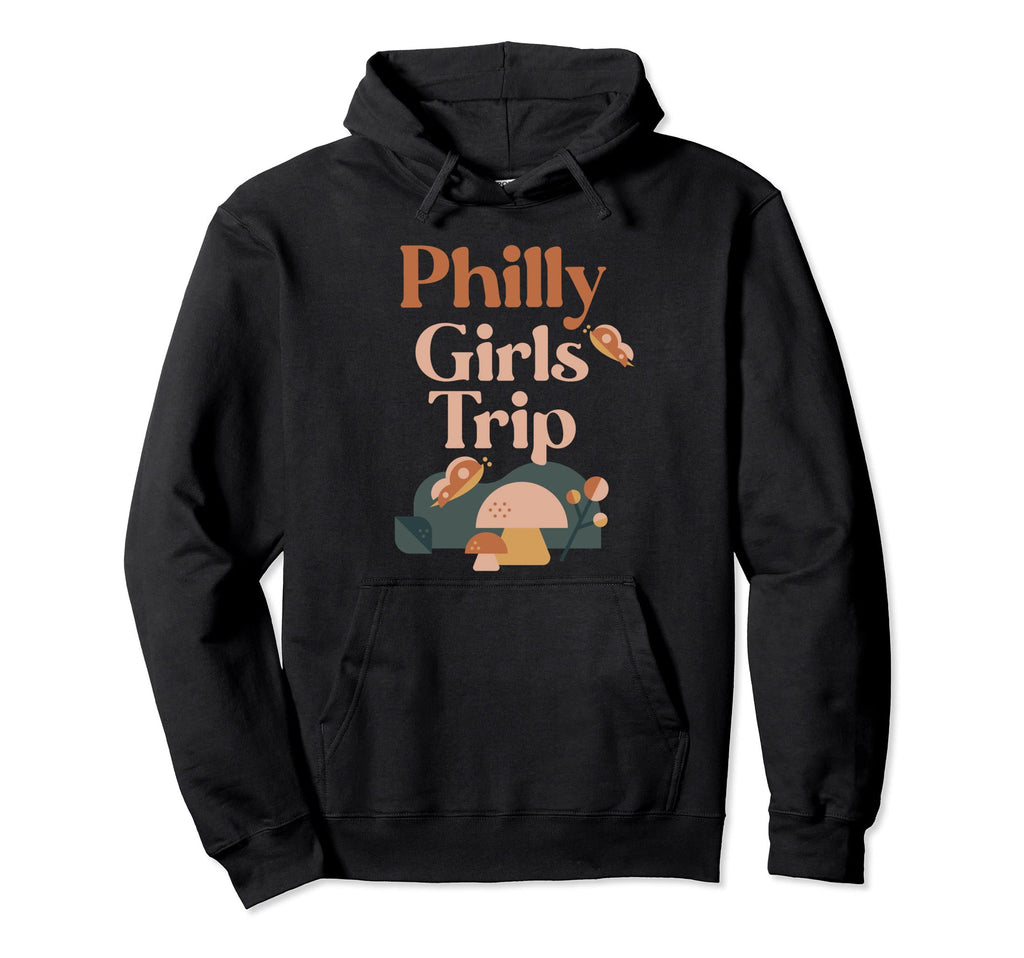 Philly Trip Matching Group Groovy Hoodie - Fun Novelty Design Men Women - T-Shirt, Sweatshirt, Hoodie