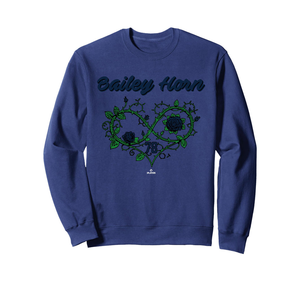 Infinite Heart Rose Thorns Bailey Sweatshirt - Custom Art Print Unisex - T-Shirt, Sweatshirt, Hoodie