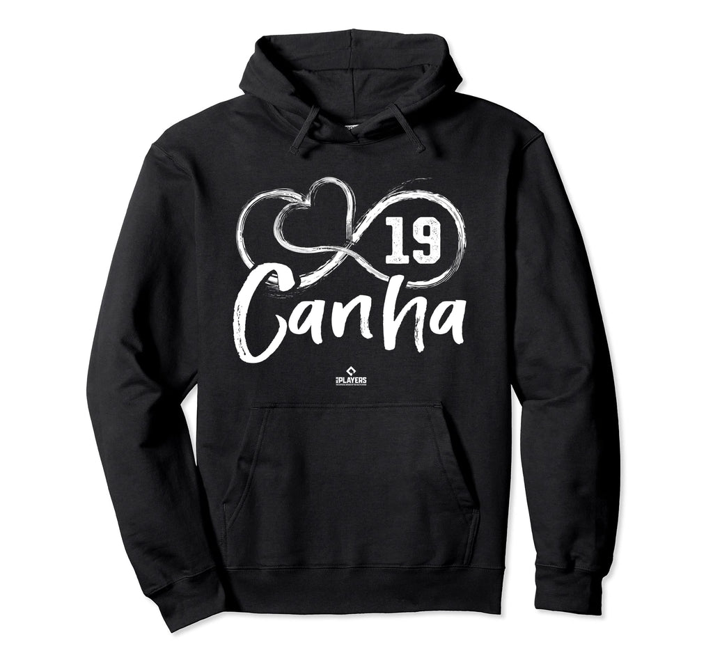 Mark Canha Infinite Heart New York Mlbpa Hoodie - Custom Art Print Unisex - T-Shirt, Sweatshirt, Hoodie