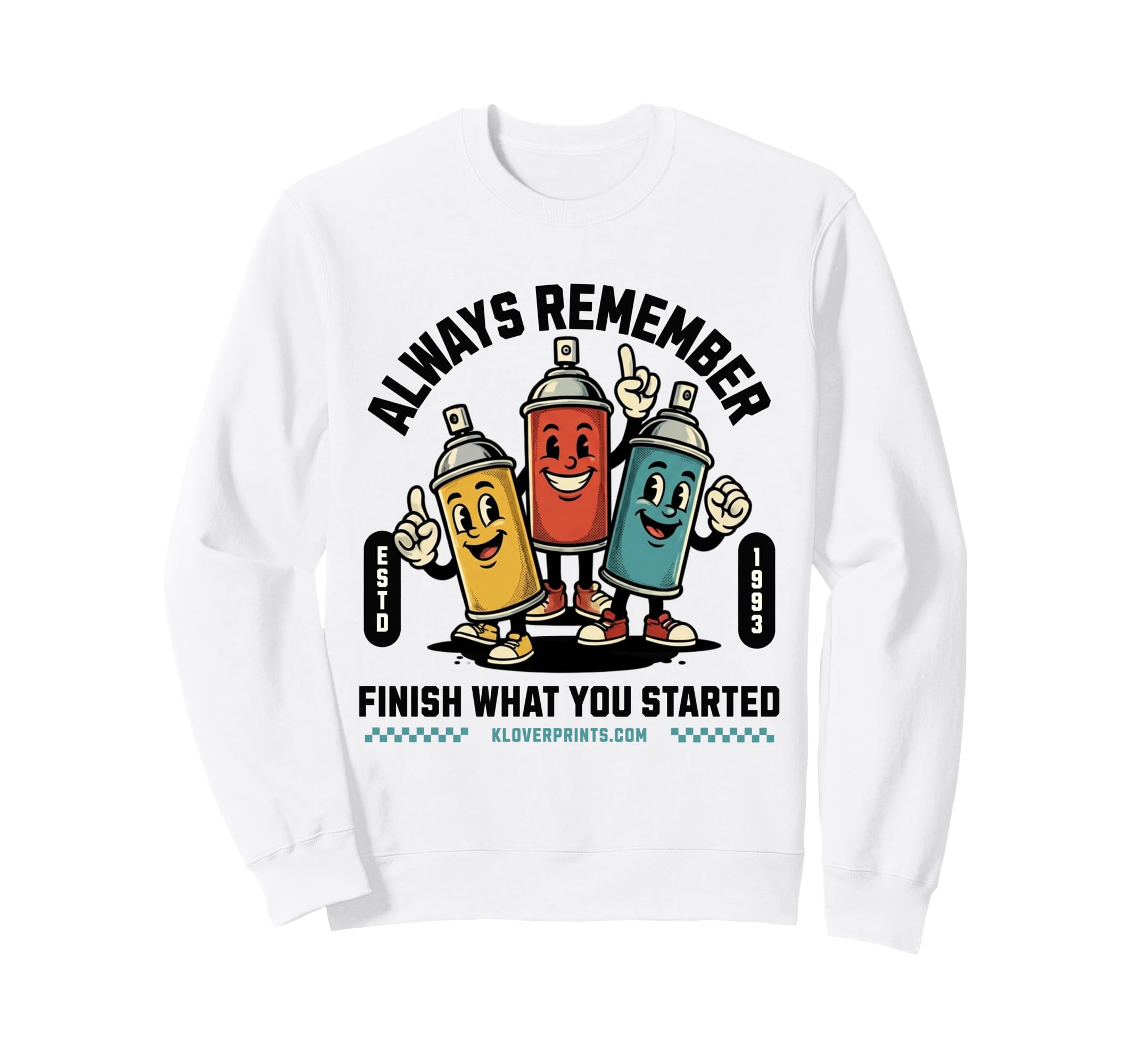Graffiti Hip Hop Old School Graffiti Sweatshirt - Trendy Graphic Men Women - T-Shirt, Sweatshirt, Hoodie