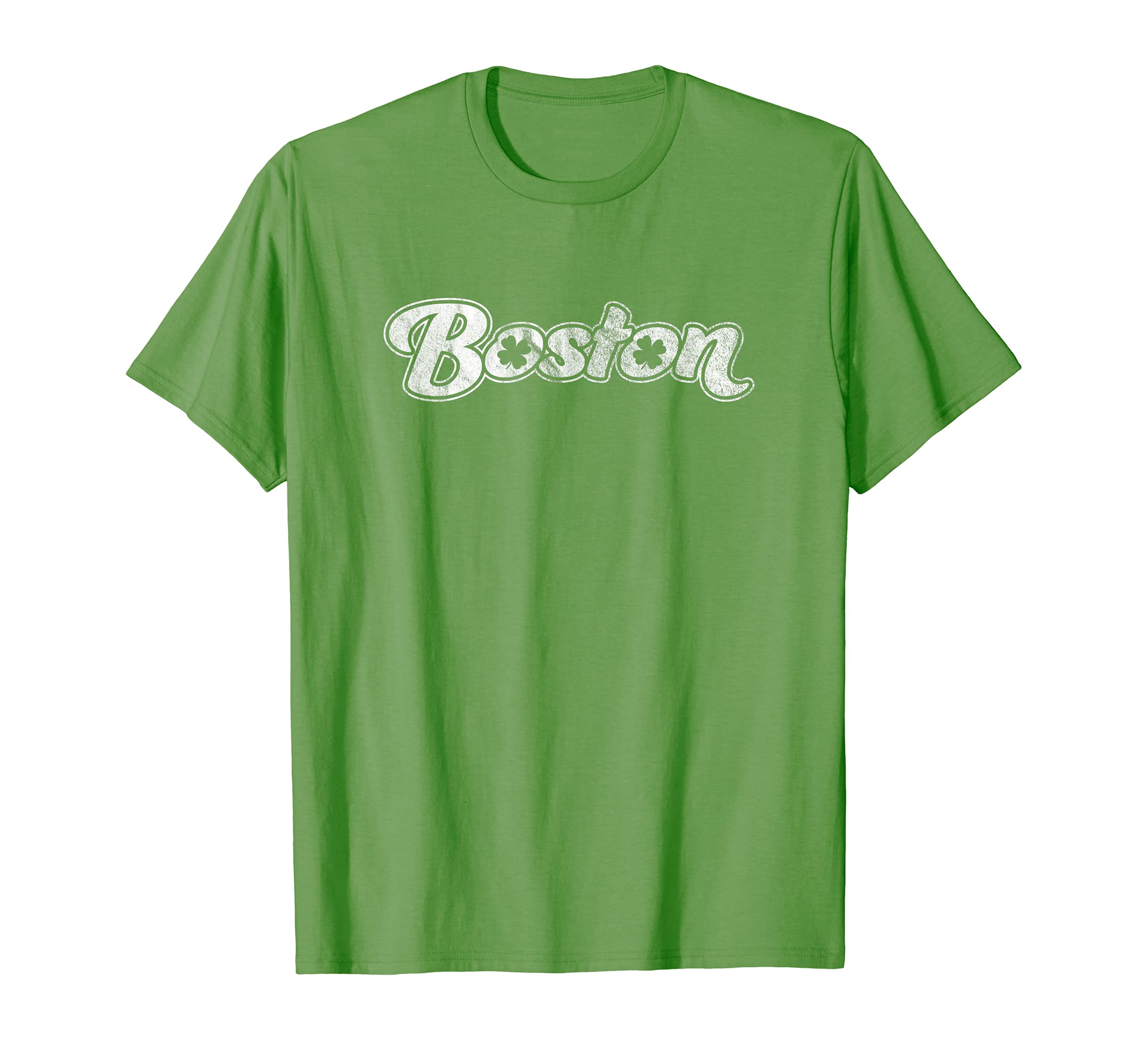 St Patricks Day Boston Distressed T-Shirt - Trendy Graphic for Adults - T-Shirt, Sweatshirt, Hoodie