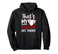 Thats My Boyfriend Baseball Girlfriend Hoodie - Graphic Print for Adults - T-Shirt, Sweatshirt, Hoodie