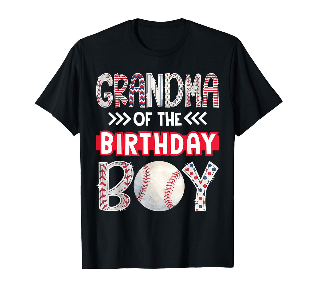 Grandma Birthday Baseball Family T-Shirt - Fun Novelty Design for Adults - T-Shirt, Sweatshirt, Hoodie