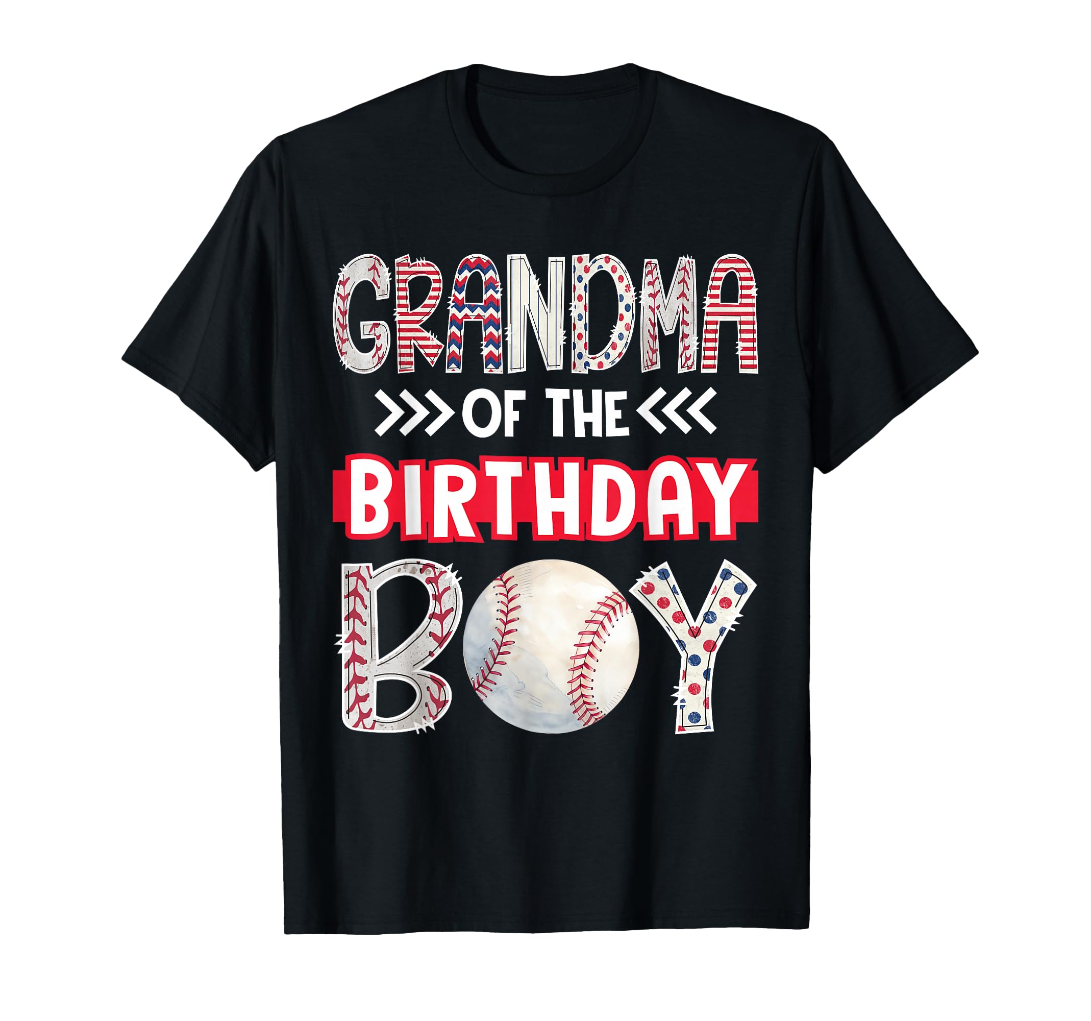 Grandma Birthday Baseball Family T-Shirt - Fun Novelty Design for Adults - T-Shirt, Sweatshirt, Hoodie