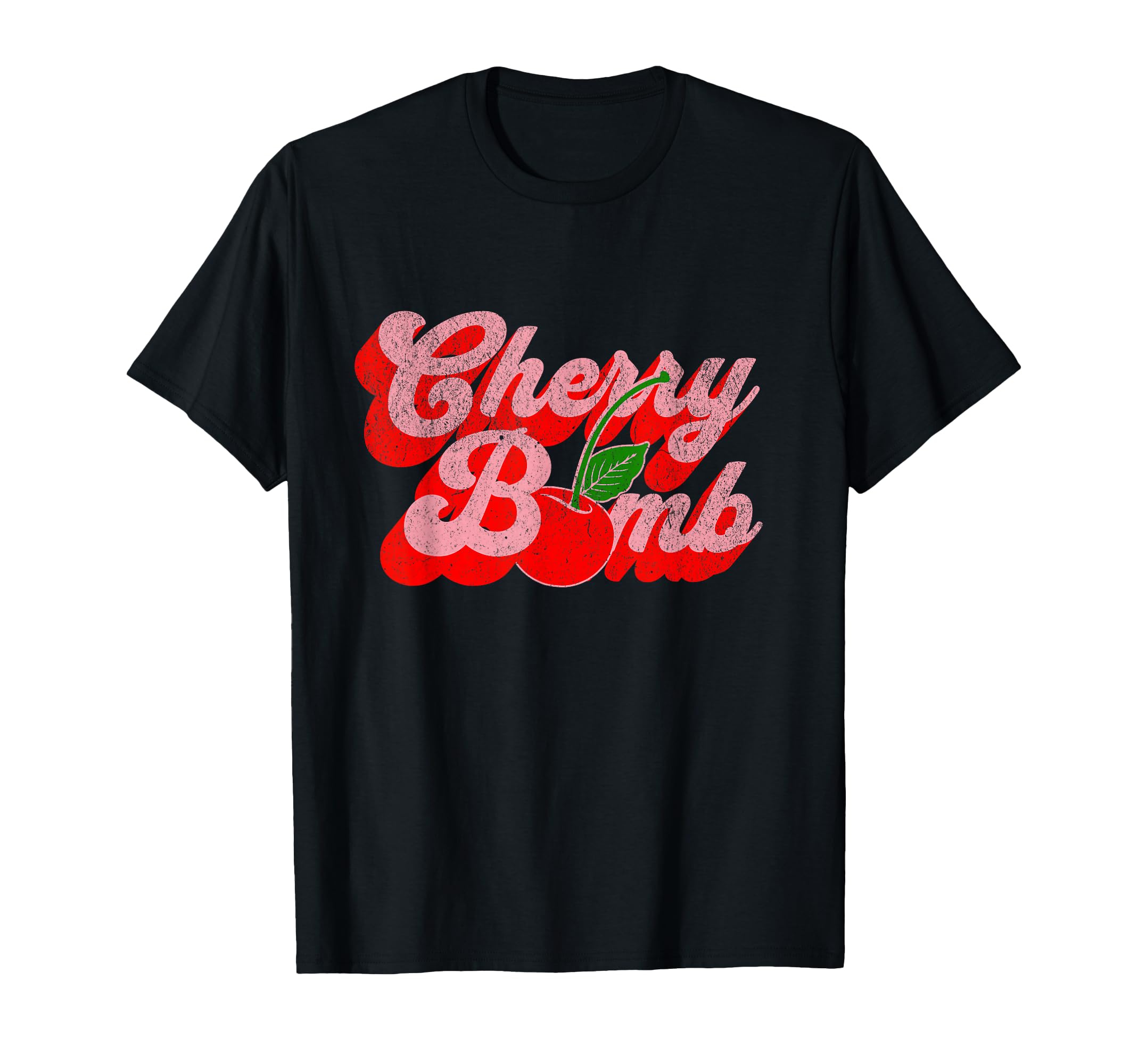 Cherry Bomb 70S T-Shirt - Streetwear Style Unisex - T-Shirt, Sweatshirt, Hoodie