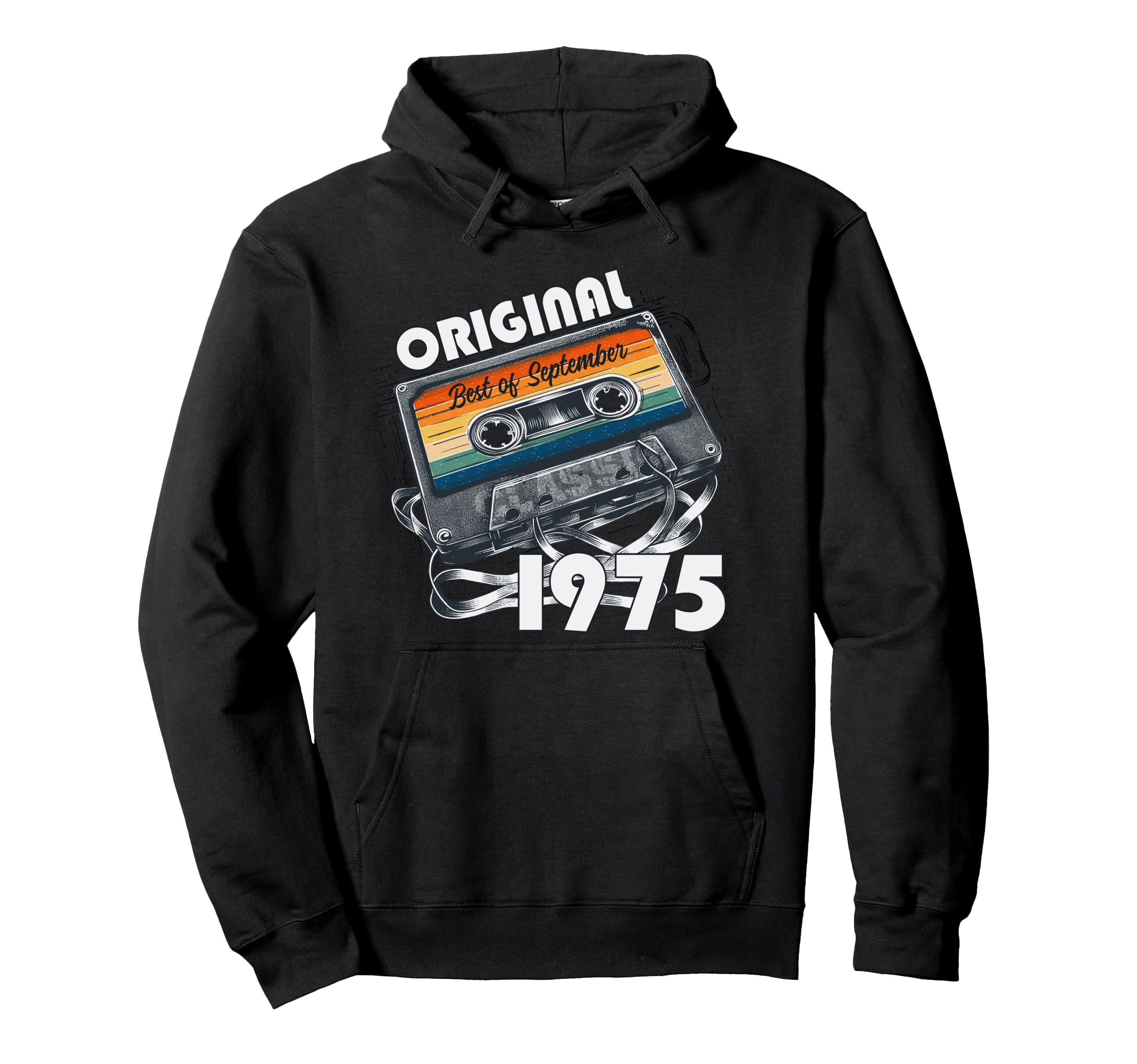 50Th Birthday Gift September 1975 Hoodie - Trendy Graphic Men Women - T-Shirt, Sweatshirt, Hoodie