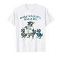 Busy Raising Baller Baseball Softball T-Shirt - Graphic Print Men Women - T-Shirt, Sweatshirt, Hoodie