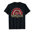 Love Volleyball Boho Rainbow Vibe T-Shirt - Aesthetic Graphic for Adults - T-Shirt, Sweatshirt, Hoodie