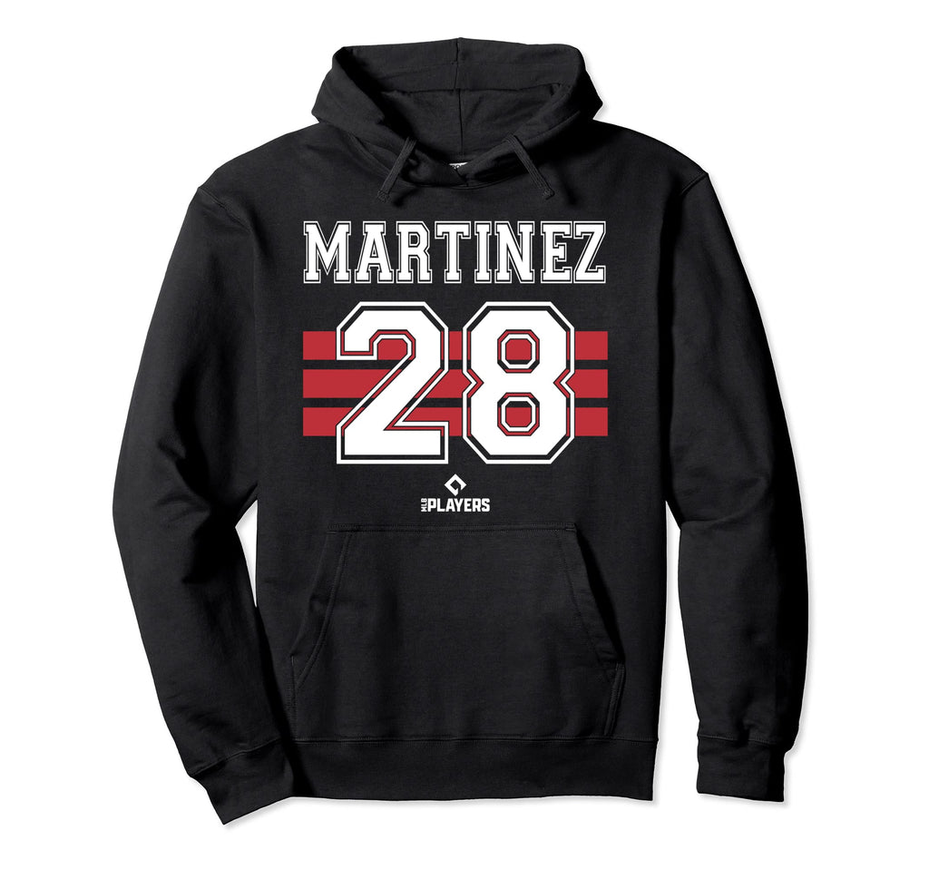 Jd Martinez 28 Boston Mlbpa Hoodie - Casual Everyday Wear for Adults - T-Shirt, Sweatshirt, Hoodie