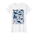 Ocean Life Sea Aesthetic Dolphin T-Shirt - Casual Everyday Wear for Adults - T-Shirt, Sweatshirt, Hoodie