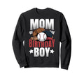 Mom Birthday Matching Baseball Sweatshirt - Aesthetic Graphic Unisex - T-Shirt, Sweatshirt, Hoodie