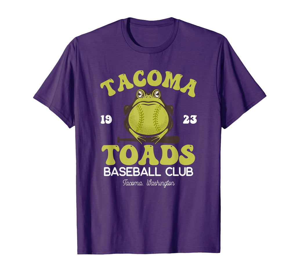 Tacoma Toads Minor League Baseball T-Shirt - Fun Novelty Design Men Women - T-Shirt, Sweatshirt, Hoodie