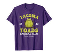 Tacoma Toads Minor League Baseball T-Shirt - Fun Novelty Design Men Women - T-Shirt, Sweatshirt, Hoodie