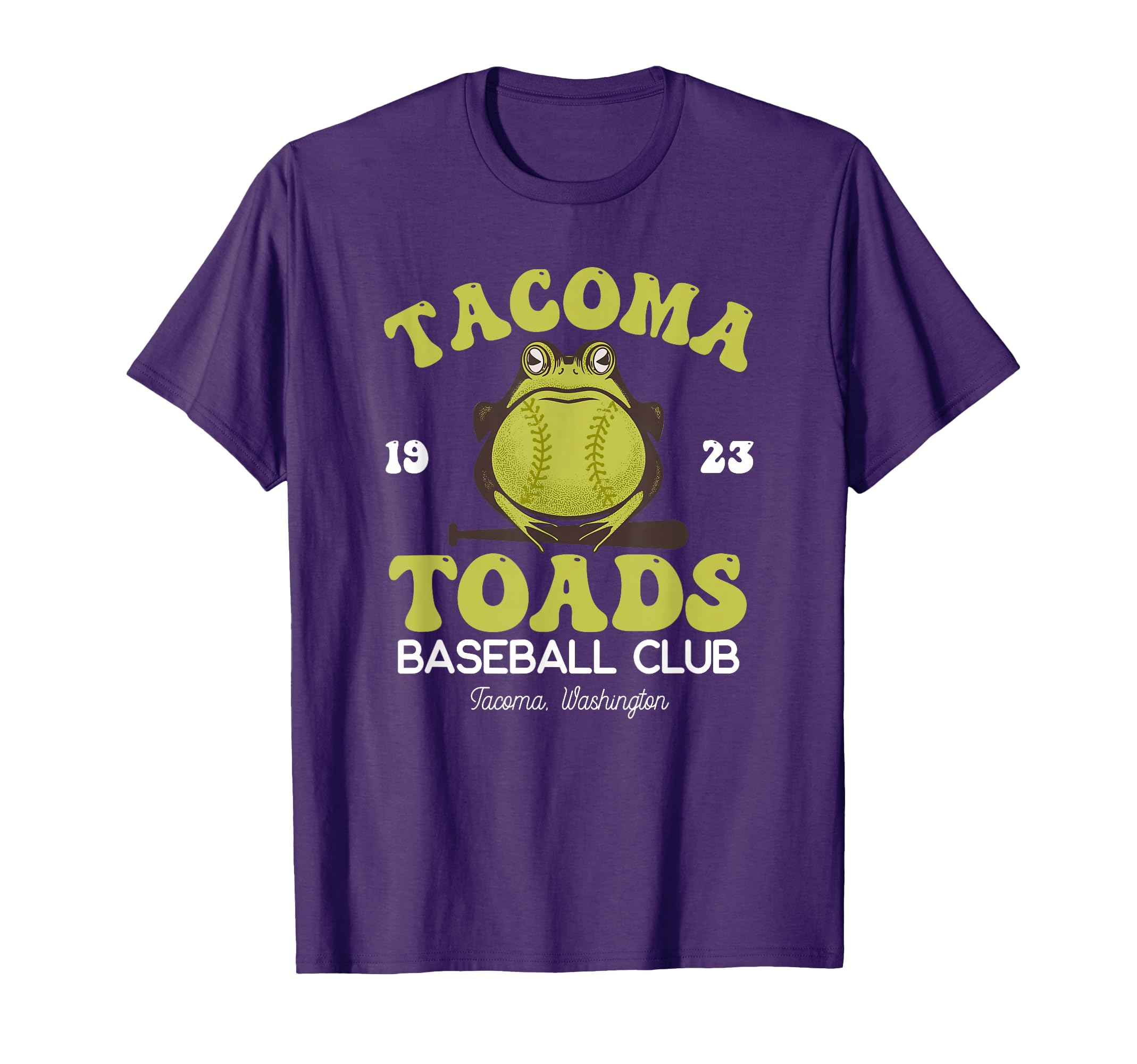 Tacoma Toads Minor League Baseball T-Shirt - Fun Novelty Design Men Women - T-Shirt, Sweatshirt, Hoodie