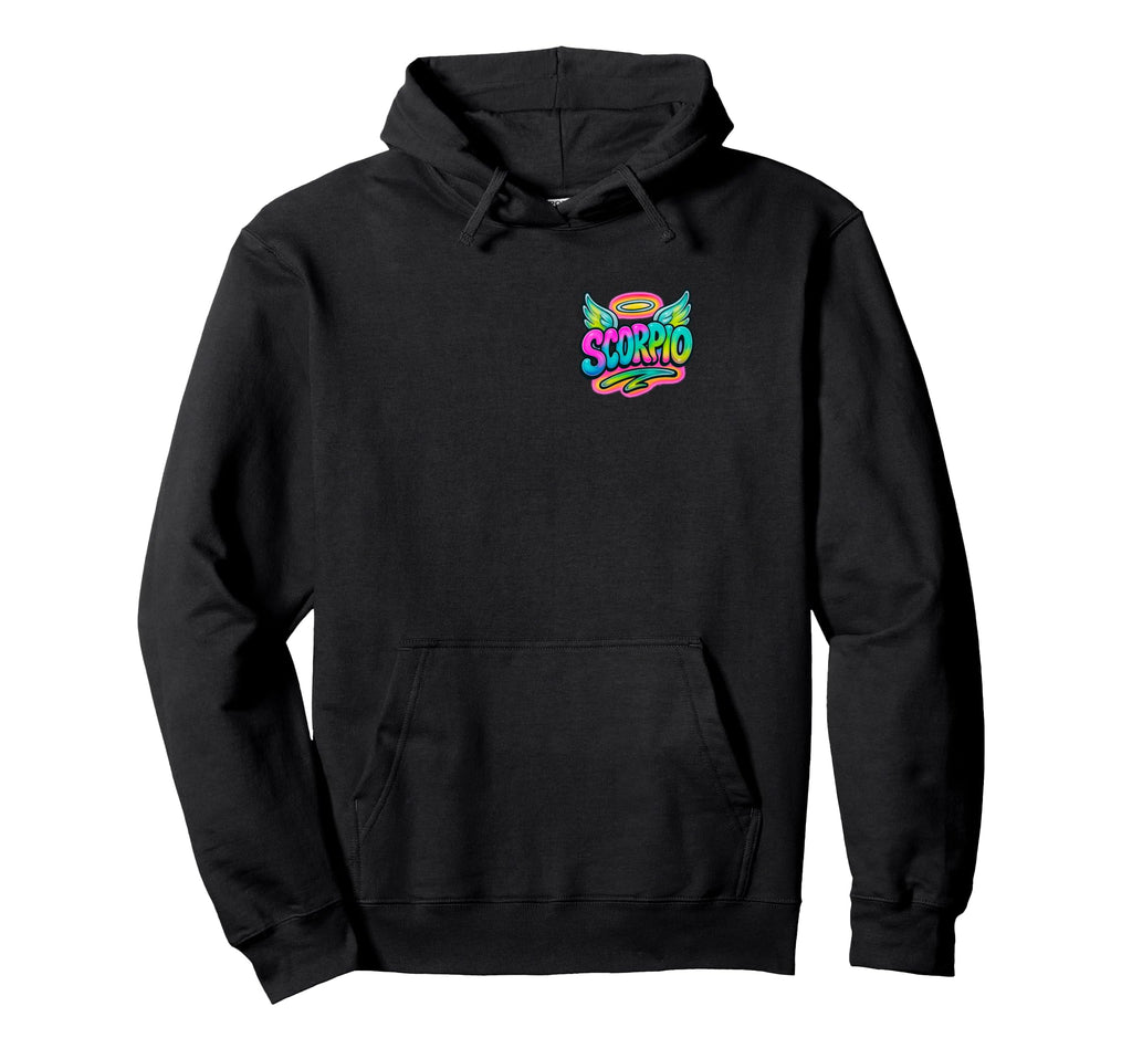 Scorpio Y2K Angelcore Vibrant Zodiac Hoodie - Streetwear Style Unisex - T-Shirt, Sweatshirt, Hoodie