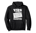 Vhs Gift Video Cassette Tape Hoodie - Casual Everyday Wear Men Women - T-Shirt, Sweatshirt, Hoodie